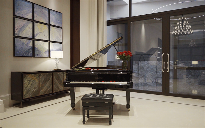 别墅钢琴房